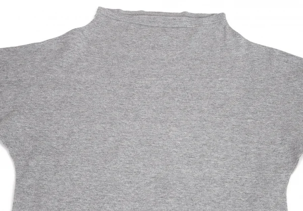 ハイスポーティングギア ミヤケデザインスタジオHAI SPORTING GEAR MIYAKE DESIGN STUDIO 裾テープ切替モックネックカットソー 杢グレーM K-95736_003