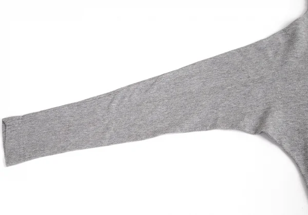 ハイスポーティングギア ミヤケデザインスタジオHAI SPORTING GEAR MIYAKE DESIGN STUDIO 裾テープ切替モックネックカットソー 杢グレーM K-95736_005