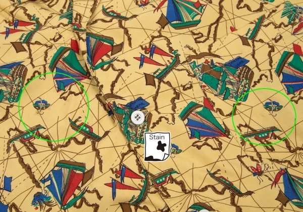 ハイスポーティングギア ミヤケデザインスタジオHAI SPORTING GEAR MIYAKE DESIGN STUDIO 帆船プリントアロハシャツ 黄M K-95741_004