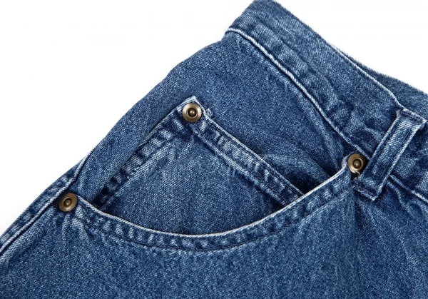 ハイスポーティングギア ミヤケデザインスタジオHAI SPORTING GEAR MIYAKE DESIGN STUDIO ケミカルウォッシュデニムパンツ 淡インディゴ60 K-95750_003