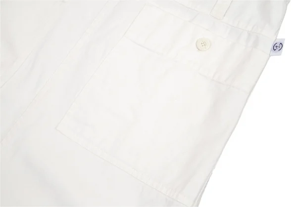 ハイスポーティングギア ミヤケデザインスタジオHAI SPORTING GEAR MIYAKE DESIGN STUDIO 裏ストライプオーバーオールワンピース 白M K-95752_012