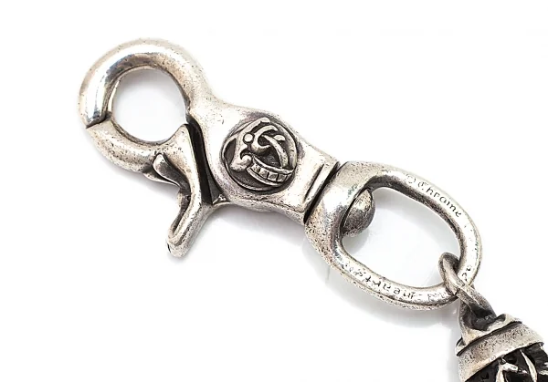 クロムハーツCHROME HEARTS 7リンクケルティックドッグローラーウォレットチェーン シルバー K-95804_002