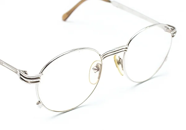 ジャンポールゴルチエJean Paul GAULTIER フォークアームメガネフレーム シルバー50□19 145 K-95805_010