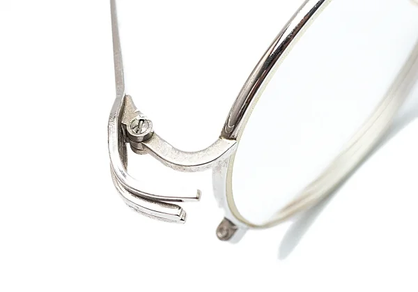 ジャンポールゴルチエJean Paul GAULTIER フォークアームメガネフレーム シルバー50□19 145 K-95805_012