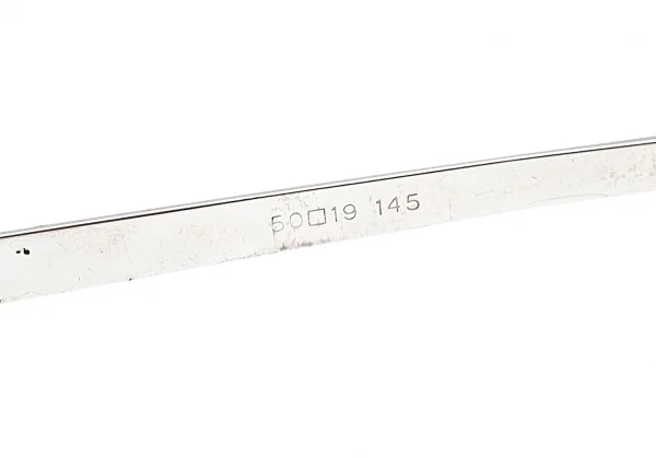 ジャンポールゴルチエJean Paul GAULTIER フォークアームメガネフレーム シルバー50□19 145 K-95805_015