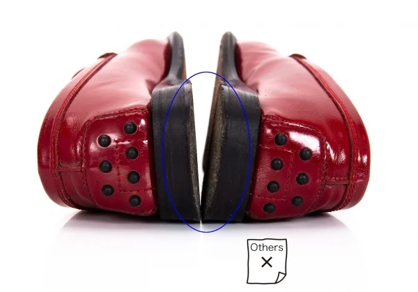 トッズTOD'S ガラスレザードライビングシューズ 赤37(24位) K-95811_011