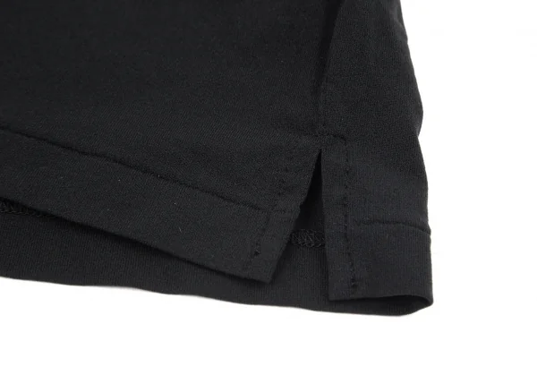 ワイズY's フリルネックストレッチカットソー 黒S位 K-95831_010