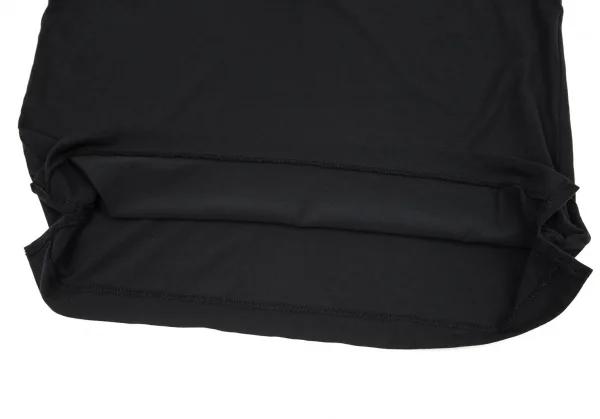 ワイズY's フリルネックストレッチカットソー 黒S位 K-95831_011