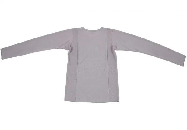 Y's Rayon Poly Switching Long Sleeve T Shirt K-95834_011