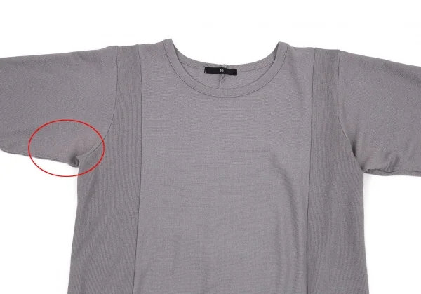 Y's Rayon Poly Switching Long Sleeve T Shirt K-95834_003