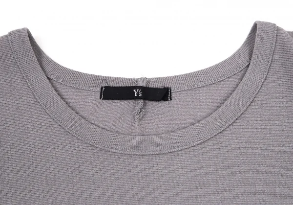 Y's Rayon Poly Switching Long Sleeve T Shirt K-95834_005